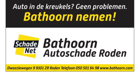 bordenwand Bathoorn Autoschade