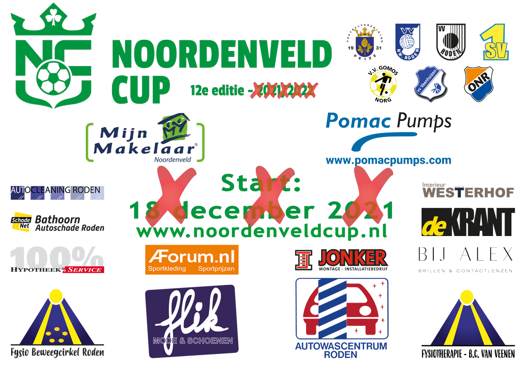 Noordenveldcup afgelast!